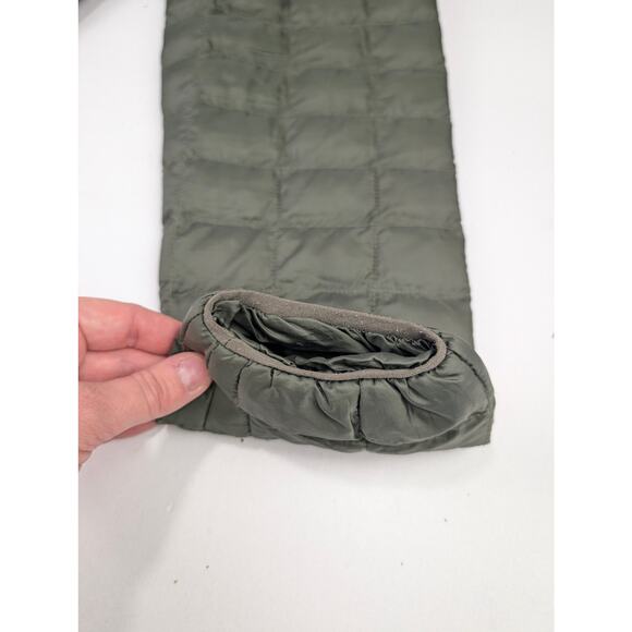 The North Face Men's Small Olive Quilted Thermoball Hooded Jacket - Picture 9 of 12